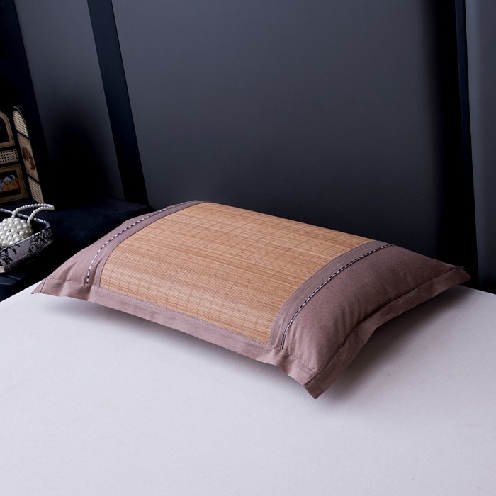 91家纺网 家纺一手货源 找家纺 莉迪娅 2026新款夏季凉席枕套藤席枕头套草席枕芯套 毛丝直角