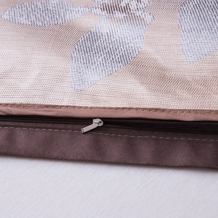 91家纺网 家纺一手货源 找家纺 莉迪娅 2026新款夏季凉席枕套藤席枕头套草席枕芯套 炭化直角