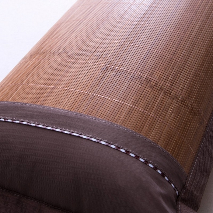 91家纺网 家纺一手货源 找家纺 莉迪娅 2026新款夏季凉席枕套藤席枕头套草席枕芯套 炭化直角