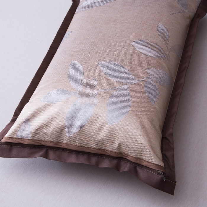 91家纺网 家纺一手货源 找家纺 莉迪娅 2026新款夏季凉席枕套藤席枕头套草席枕芯套 炭化直角