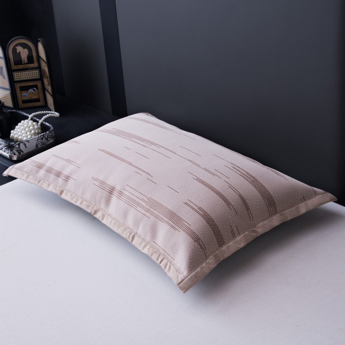 91家纺网 家纺一手货源 找家纺 莉迪娅 2026新款夏季凉席枕套藤席枕头套草席枕芯套 似水流年