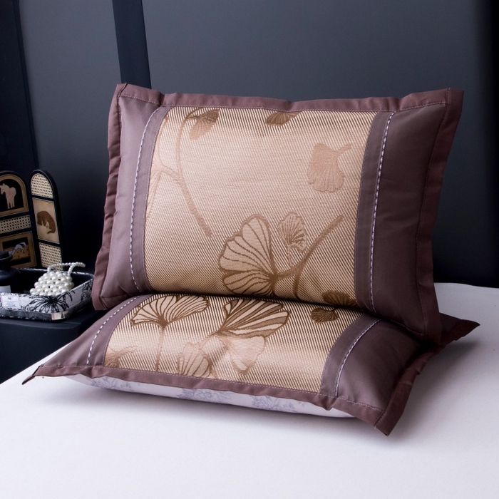 91家纺网 家纺一手货源 找家纺 莉迪娅 2026新款夏季凉席枕套藤席枕头套草席枕芯套 百里挑一