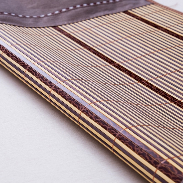 91家纺网 家纺一手货源 找家纺 莉迪娅 2026新款夏季凉席枕套藤席枕头套草席枕芯套 竹面圆角1+1