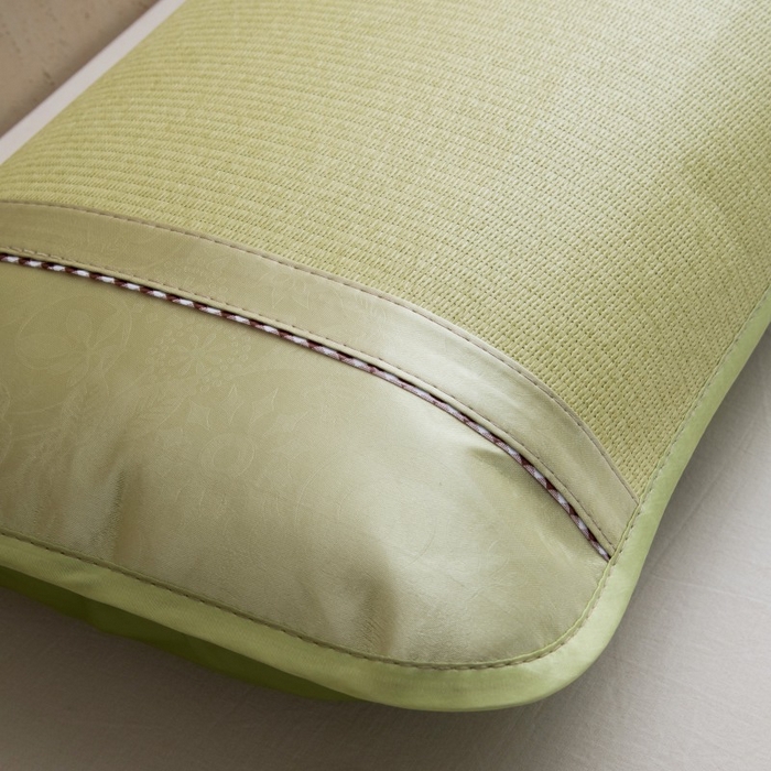 91家纺网 家纺一手货源 找家纺 莉迪娅 2026新款夏季凉席枕套藤席枕头套草席枕芯套 花红柳绿