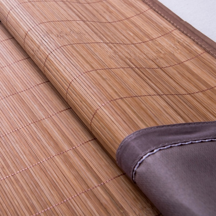 91家纺网 家纺一手货源 找家纺 莉迪娅 2026新款夏季凉席枕套藤席枕头套草席枕芯套 炭化圆角