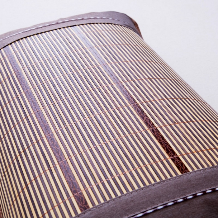 91家纺网 家纺一手货源 找家纺 莉迪娅 2026新款夏季凉席枕套藤席枕头套草席枕芯套 竹面圆角1+1