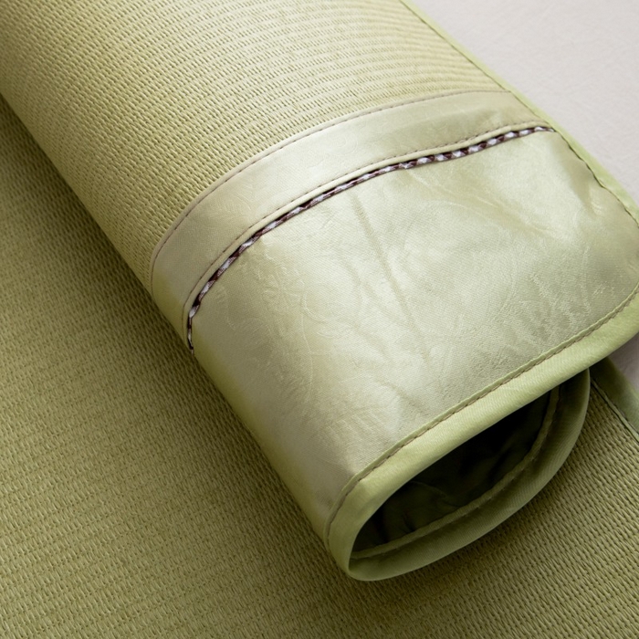 91家纺网 家纺一手货源 找家纺 莉迪娅 2026新款夏季凉席枕套藤席枕头套草席枕芯套 花红柳绿