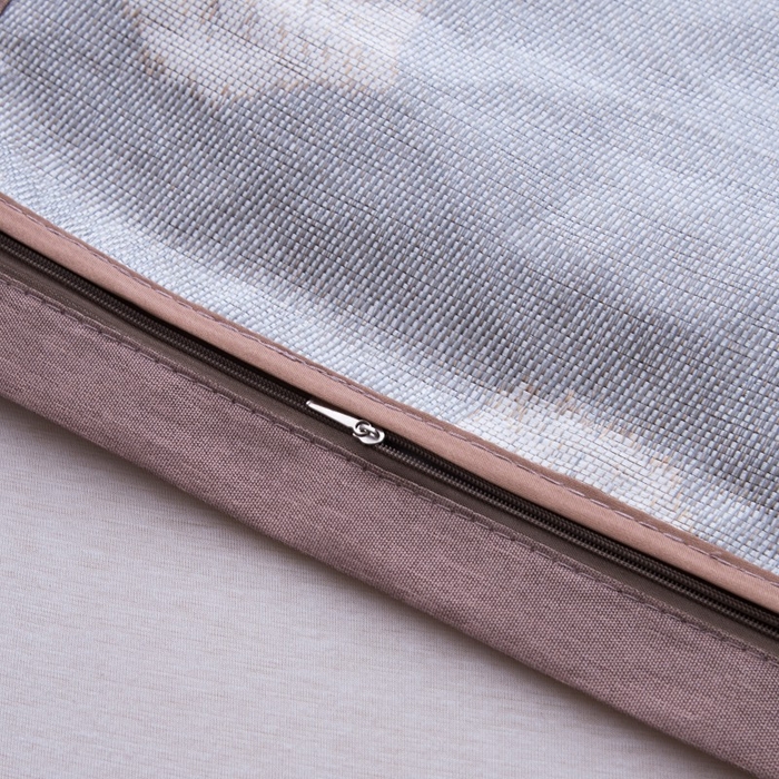 91家纺网 家纺一手货源 找家纺 莉迪娅 2026新款夏季凉席枕套藤席枕头套草席枕芯套 毛丝直角