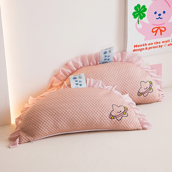 91家纺网 家纺一手货源 找家纺 （总）莉迪娅 2026新款糖果月亮凉豆豆荞麦枕枕头枕芯