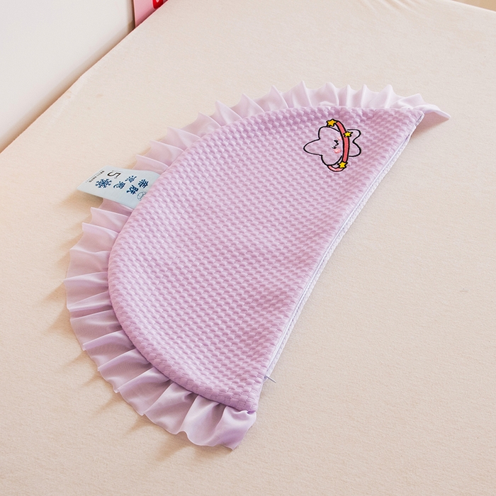 91家纺网 家纺一手货源 找家纺 莉迪娅 2026新款糖果月亮凉豆豆荞麦枕枕头枕芯 糖果月亮 紫