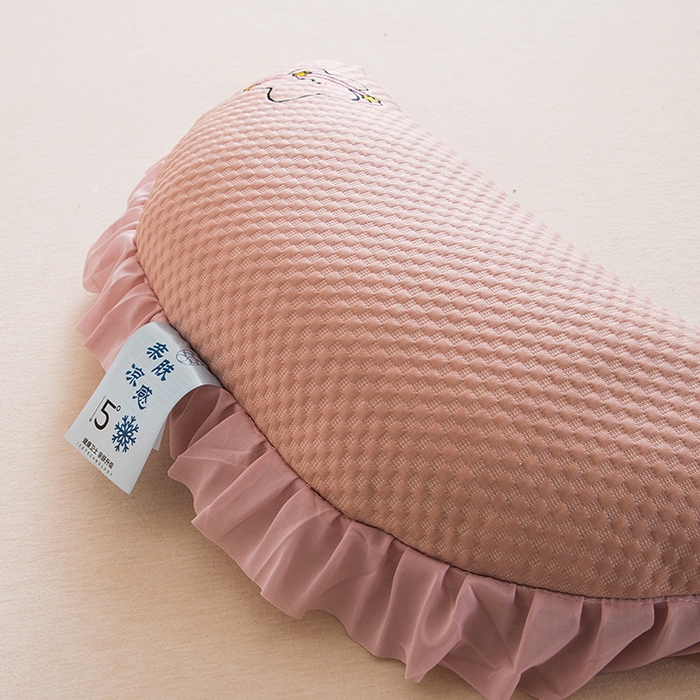 91家纺网 家纺一手货源 找家纺 莉迪娅 2026新款糖果月亮凉豆豆荞麦枕枕头枕芯 糖果月亮  玉