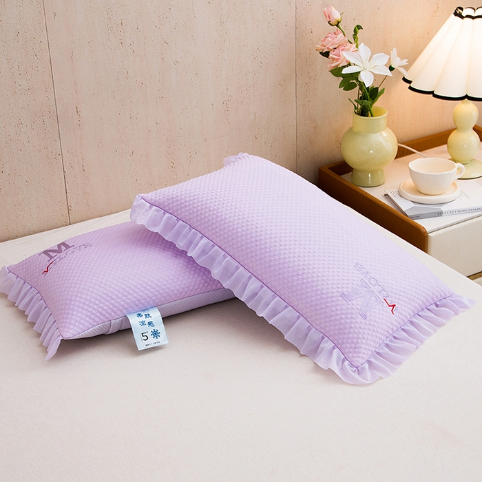 91家纺网 家纺一手货源 找家纺 莉迪娅 2026新款糖果凉豆豆荞麦枕枕头枕芯 糖果凉豆豆 紫