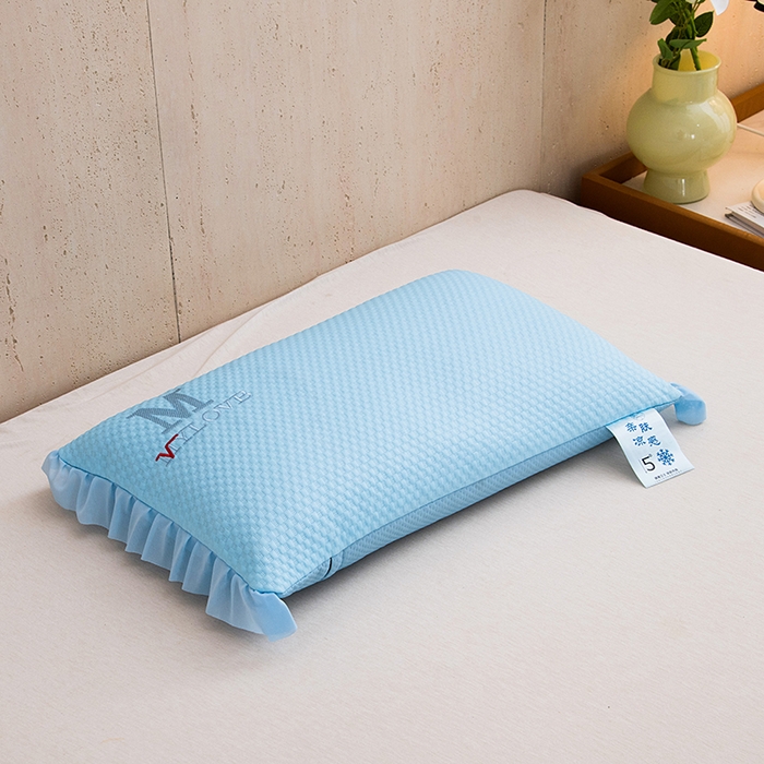 91家纺网 家纺一手货源 找家纺 莉迪娅 2026新款糖果凉豆豆荞麦枕枕头枕芯 糖果凉豆豆蓝