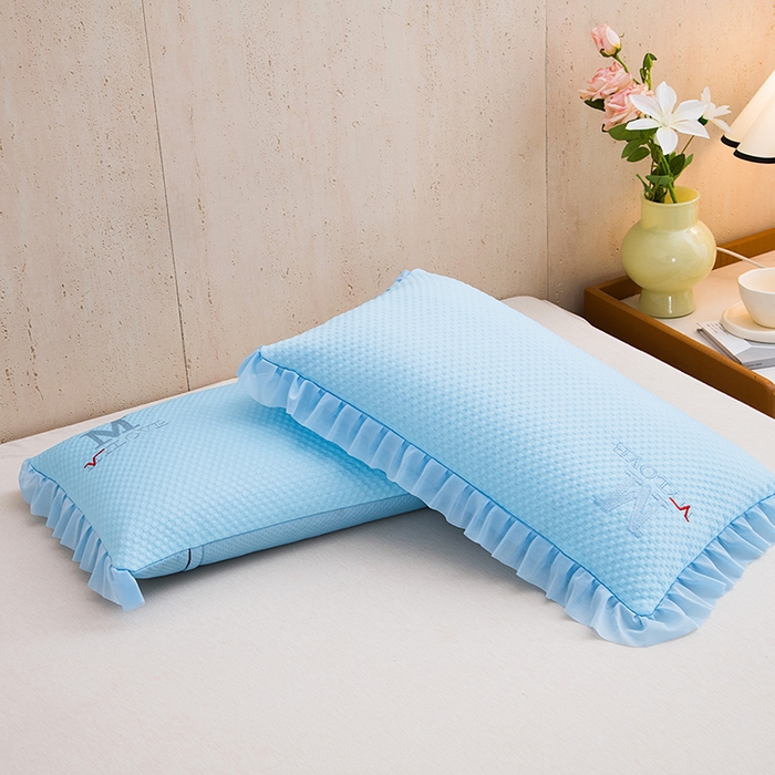 莉迪娅 2026新款糖果凉豆豆荞麦枕枕头枕芯 糖果凉豆豆蓝