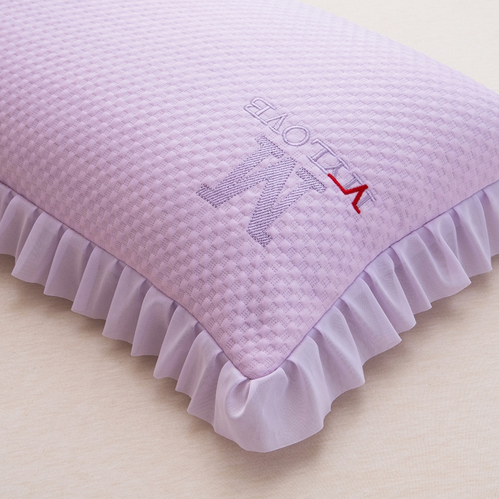 91家纺网 家纺一手货源 找家纺 莉迪娅 2026新款糖果凉豆豆荞麦枕枕头枕芯 糖果凉豆豆 紫