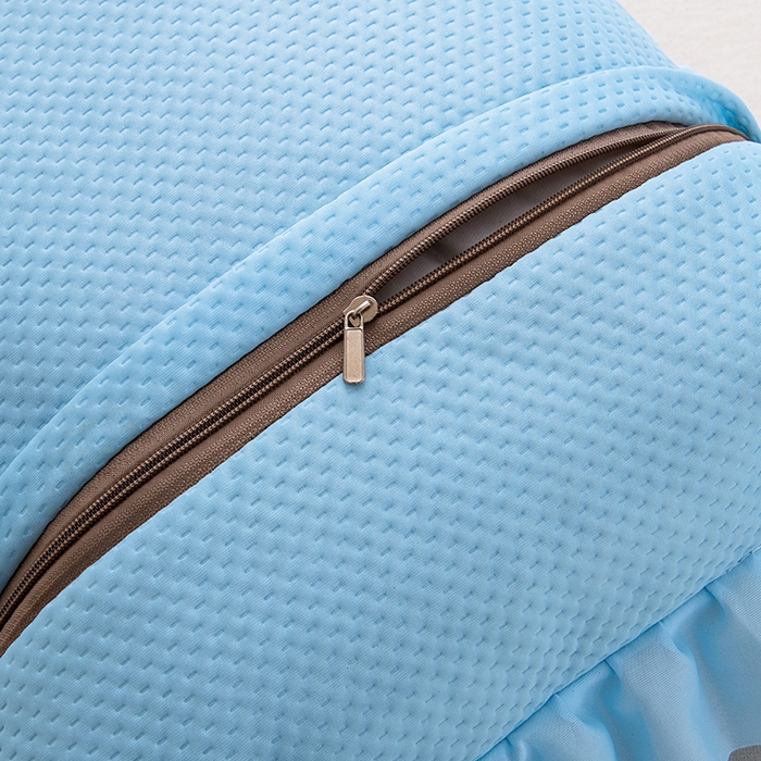 91家纺网 家纺一手货源 找家纺 莉迪娅 2026新款糖果凉豆豆荞麦枕枕头枕芯 糖果凉豆豆蓝