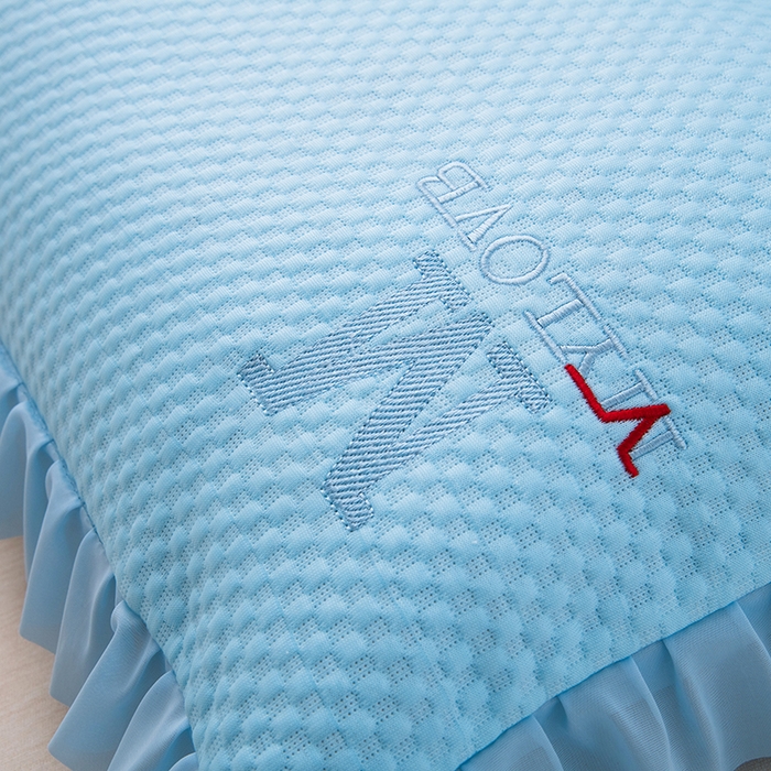 91家纺网 家纺一手货源 找家纺 莉迪娅 2026新款糖果凉豆豆荞麦枕枕头枕芯 糖果凉豆豆蓝