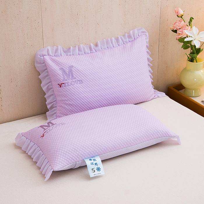 91家纺网 家纺一手货源 找家纺 莉迪娅 2026新款糖果凉豆豆荞麦枕枕头枕芯 糖果凉豆豆 紫