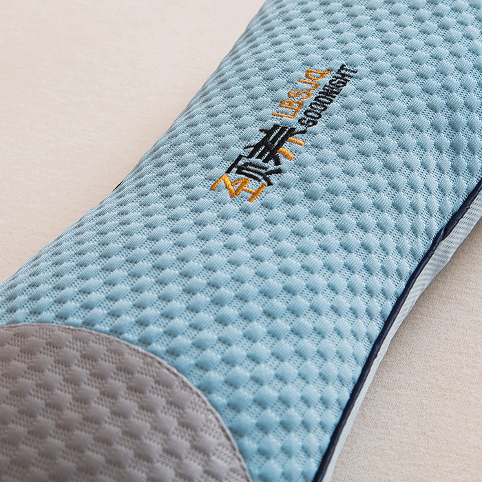 91家纺网 家纺一手货源 找家纺 莉迪娅 2026新款凉豆豆颈椎枕枕头枕芯 劲养颈椎枕 灰