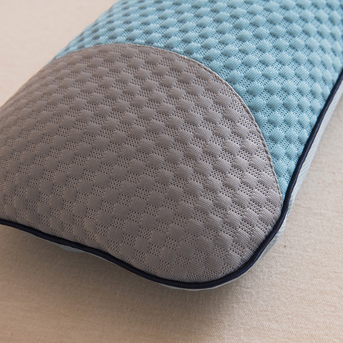 91家纺网 家纺一手货源 找家纺 莉迪娅 2026新款凉豆豆颈椎枕枕头枕芯 劲养颈椎枕 灰