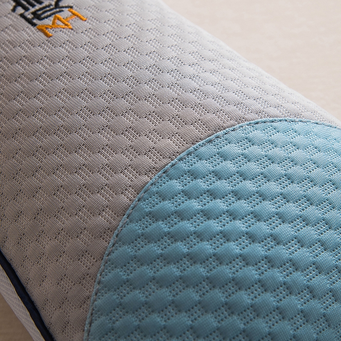 91家纺网 家纺一手货源 找家纺 莉迪娅 2026新款凉豆豆颈椎枕枕头枕芯 劲养劲椎枕 蓝