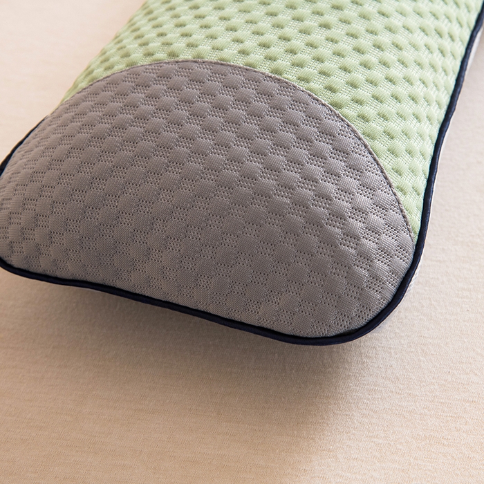 91家纺网 家纺一手货源 找家纺 莉迪娅 2026新款凉豆豆颈椎枕枕头枕芯 劲养劲椎枕 绿