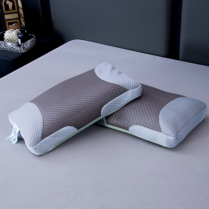 莉迪娅 2026新款立体冰藤荞麦枕枕头枕芯 古藤立体冰藤枕 灰