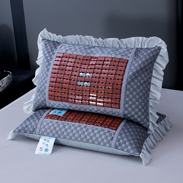 91家纺网 家纺一手货源 找家纺 莉迪娅 2026新款立体冰藤荞麦枕枕头枕芯 立体麻将枕