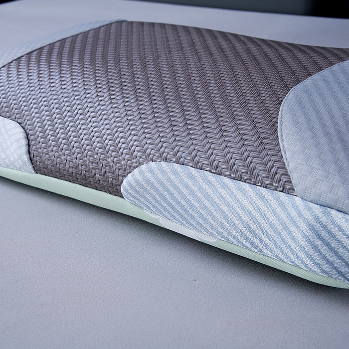 91家纺网 家纺一手货源 找家纺 莉迪娅 2026新款立体冰藤荞麦枕枕头枕芯 古藤立体冰藤枕 灰