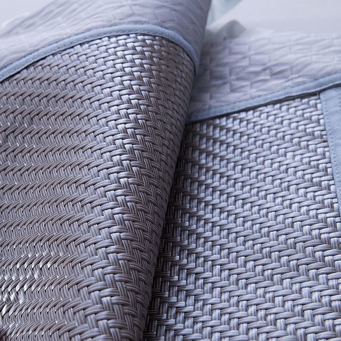 91家纺网 家纺一手货源 找家纺 莉迪娅 2026新款立体冰藤荞麦枕枕头枕芯 花好月圆灰