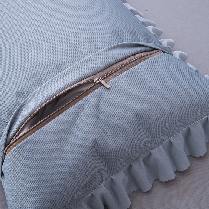 91家纺网 家纺一手货源 找家纺 莉迪娅 2026新款立体冰藤荞麦枕枕头枕芯 花好月圆 咖