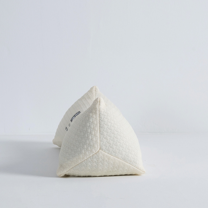 91家纺网 家纺一手货源 找家纺 （总）莉迪娅 2026新款纯棉三角曲线荞麦护颈枕枕头枕芯