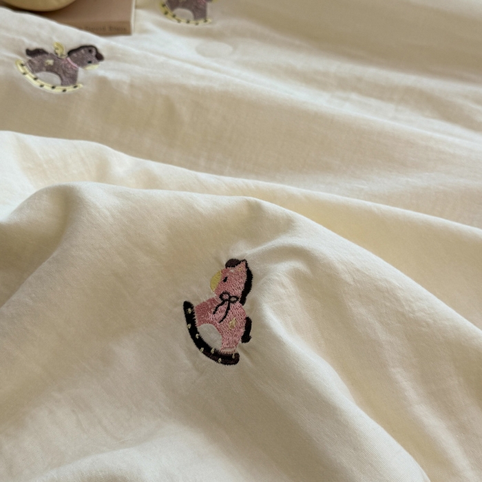 91家纺网 家纺一手货源 找家纺 一加一 2026新款双层纱刺绣大豆夏被夏凉被空调被-夏日盟友 夏日盟友-马上睡