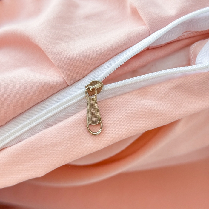 91家纺网 家纺一手货源 找家纺 莉迪娅 2026新款A类糯小棉刺绣花边四件套-雅韵系列 雅韵-粉