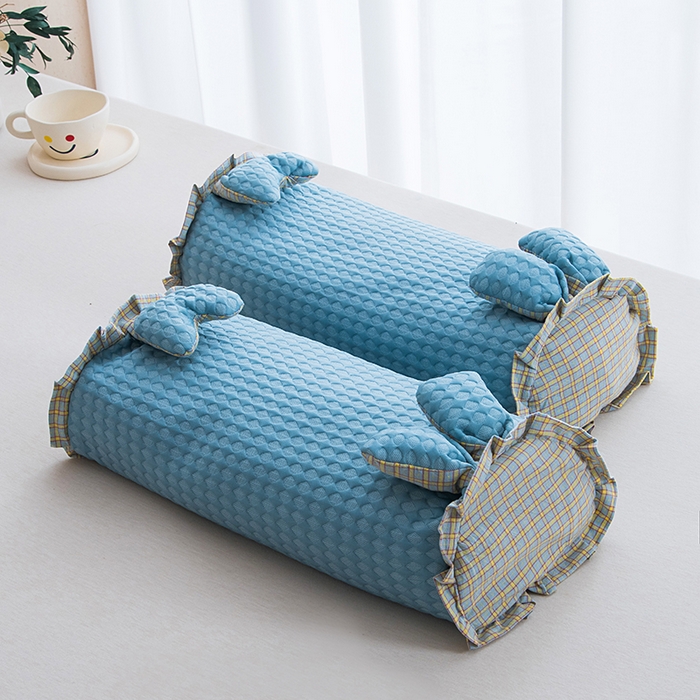 莉迪娅 2026新款凉豆豆荞麦枕枕头枕芯 凉豆豆兔子-蓝