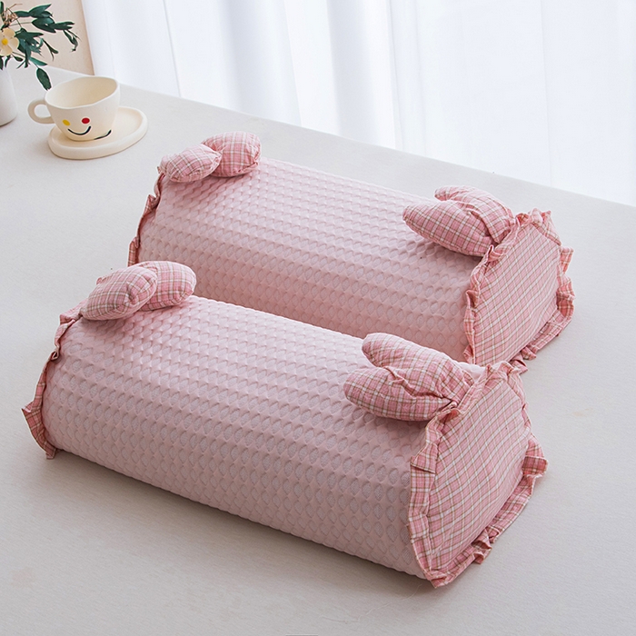 莉迪娅 2026新款凉豆豆荞麦枕枕头枕芯 凉豆豆兔子-粉