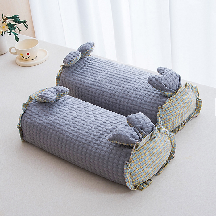 莉迪娅 2026新款凉豆豆荞麦枕枕头枕芯 凉豆豆兔子-灰