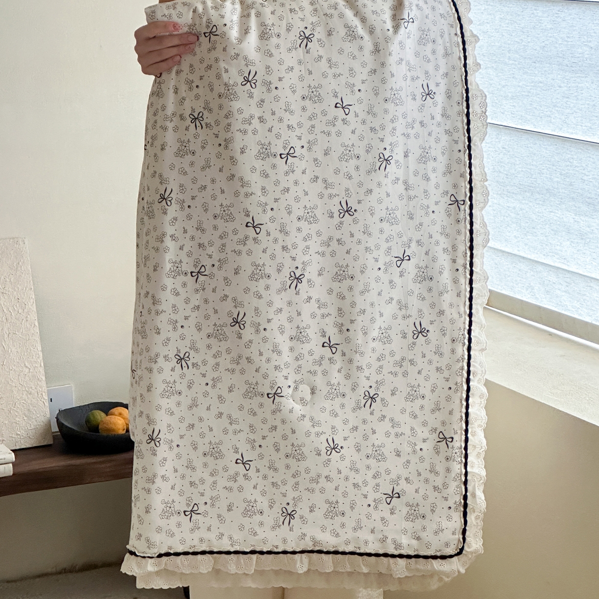 91家纺网 家纺一手货源 找家纺 一加一 2026新款全棉活性印花立体花边大豆夏被夏凉被空调被四件套 星花结