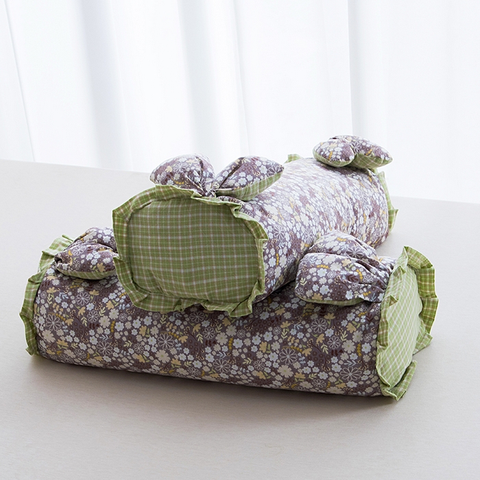 91家纺网 家纺一手货源 找家纺 莉迪娅 2026新款全棉纯棉荞麦枕枕头枕芯 全棉兔子枕-高雅