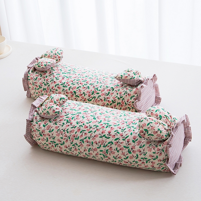 91家纺网 家纺一手货源 找家纺 莉迪娅 2026新款全棉纯棉荞麦枕枕头枕芯 全棉兔子枕-清雅