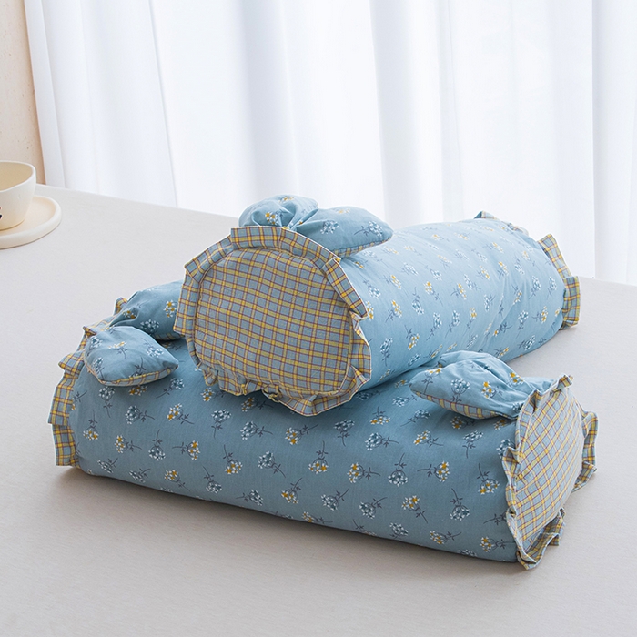 91家纺网 家纺一手货源 找家纺 莉迪娅 2026新款全棉纯棉荞麦枕枕头枕芯 全棉兔子枕-梦幻