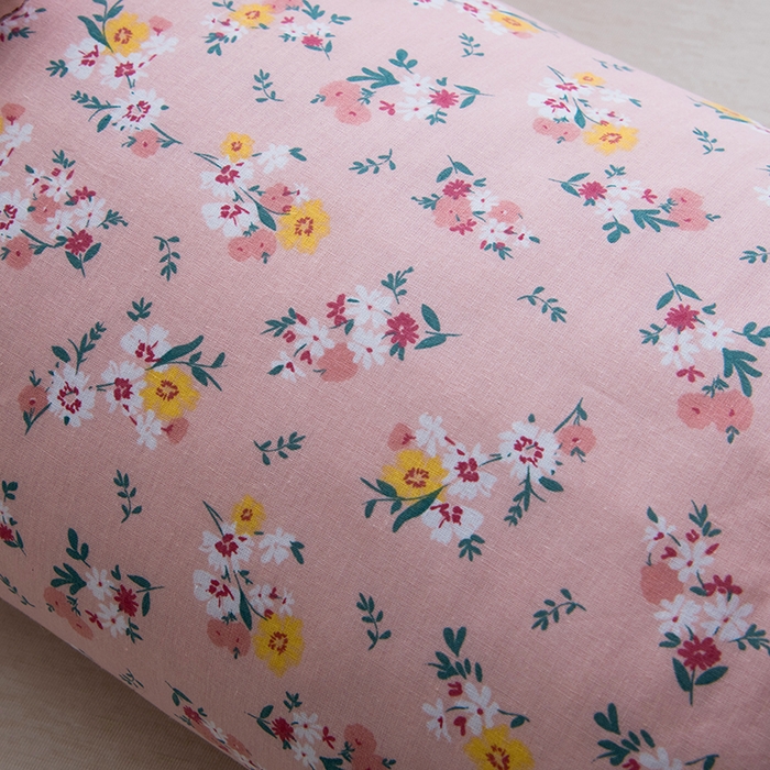 91家纺网 家纺一手货源 找家纺 莉迪娅 2026新款全棉纯棉荞麦枕枕头枕芯 全棉兔子枕-温柔粉