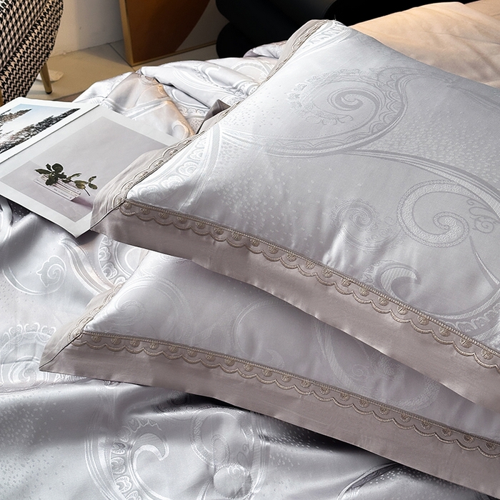 91家纺网 家纺一手货源 找家纺 （总）莉迪娅 2026新款全棉纯棉贡缎提花夏被夏凉被空调被四件套