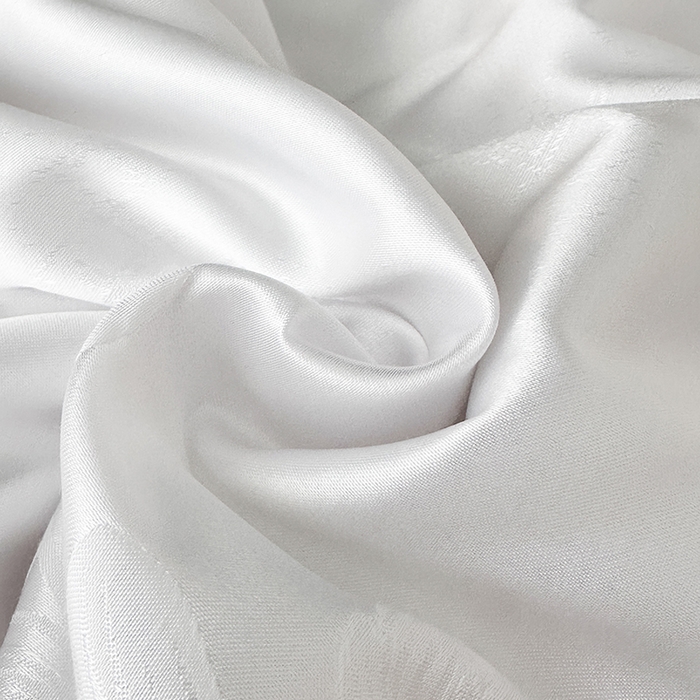 91家纺网 家纺一手货源 找家纺 莉迪娅 2026新款全棉纯棉贡缎提花夏被夏凉被空调被四件套 相伴一生白