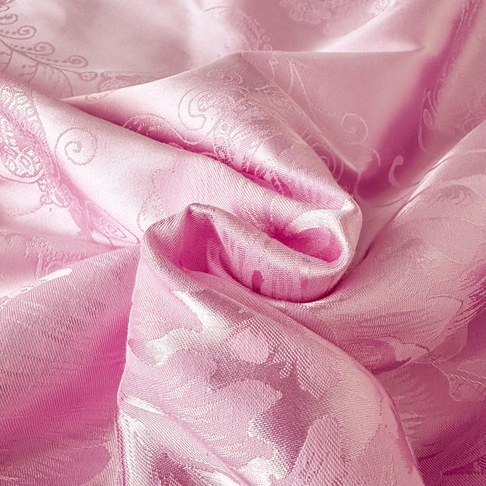 91家纺网 家纺一手货源 找家纺 莉迪娅 2026新款全棉纯棉贡缎提花夏被夏凉被空调被四件套 鸟语花香粉