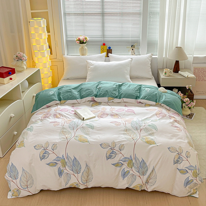 91家纺网 家纺一手货源 找家纺 （总）大柏树 2026新款全棉纯棉13376印花单被套单品被套被套单件