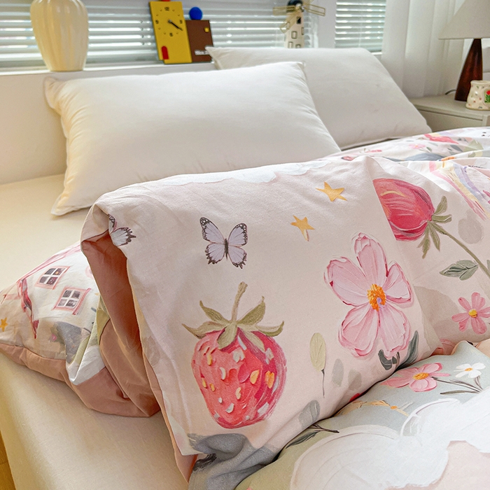 91家纺网 家纺一手货源 找家纺 （总）大柏树 2026新款全棉纯棉13376印花单被套单品被套被套单件