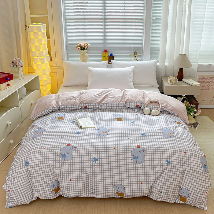 91家纺网 家纺一手货源 找家纺 （总）大柏树 2026新款全棉纯棉13376印花单被套单品被套被套单件