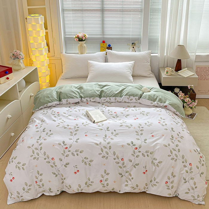 91家纺网 家纺一手货源 找家纺 （总）大柏树 2026新款全棉纯棉13376印花单被套单品被套被套单件