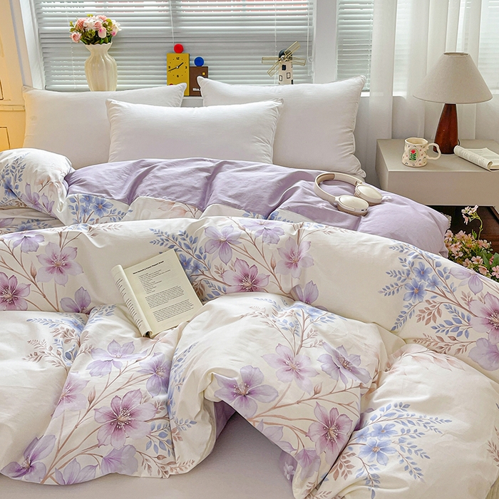 91家纺网 家纺一手货源 找家纺 大柏树 2026新款全棉纯棉13376印花单被套单品被套被套单件 晴川